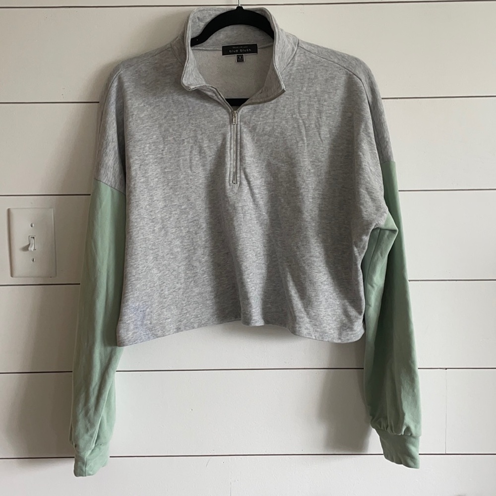 Cropped 1/4 Zip